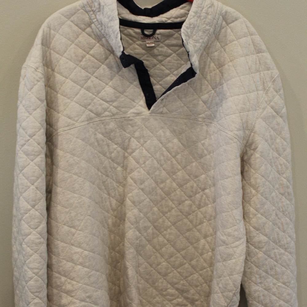 Men's Merona Quilted Pullover
